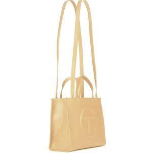 Telfar Medium Cream Shopping Bag